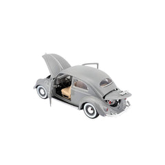 Bburago Volkswagen Kafer Beetle 1955 1:18 Die-Cast Model Car - Gray | 18-12029G
