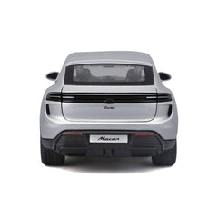 Bburago Porsche Macan Turbo Electric 1:24 Die-Cast Model Car - Gray | 18-21114