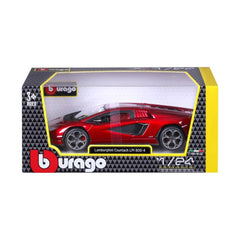 Bburago Lamborghini Countach LPI 800-4 2022 1:24 Die-Cast Model Car - Red | 18-21102R