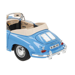 Bburago Porsche 356B Cabriolet 1961 1:18 Die-Cast Model Car - Blue | 18-12025