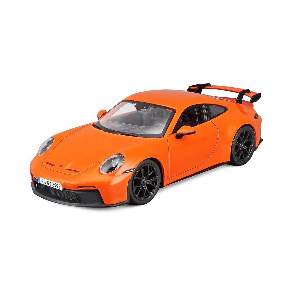 Bburago Porsche 911 (992) GT3 2021 1:24 Die-Cast Model Car - Orange | 18-21104OR