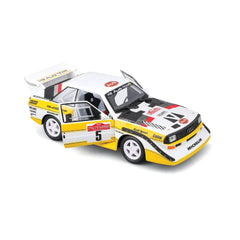 Bburago Audi Sport Quattro S1 E2 1985 1:24 Die-Cast Model Car | 18-28072