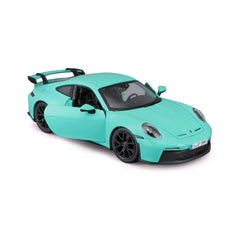 Bburago Porsche 911 (992) GT3 2021 1:24 Die-Cast Model Car - Green | 18-21104G