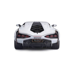 Bburago Lamborghini Sian FKP 37 1:18 Die-Cast Model Car - White | 18-11046W