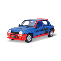 Bburago Renault 5 Turbo 1:24 Die-Cast Model Car - Blue | 18-21088