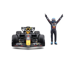 Bburago Oracle Red Bull Racing RB20 #1 Max Verstappen 2024 1:24 Die-Cast Model Car with Driver Figurine | 18-28060V