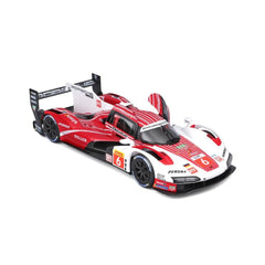 Bburago Porsche Penske 963 #6 1:24 Die-Cast Model Car - Red / White | 18-28042