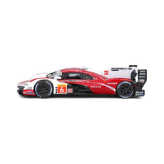 Bburago Porsche Penske 963 #6 1:24 Die-Cast Model Car - Red / White | 18-28042