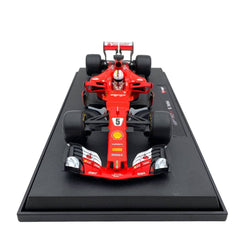 Bburago Ferrari SF70H #5 Sebastian Vettel 2017 1:18 Die-Cast Model Car | 18-16805
