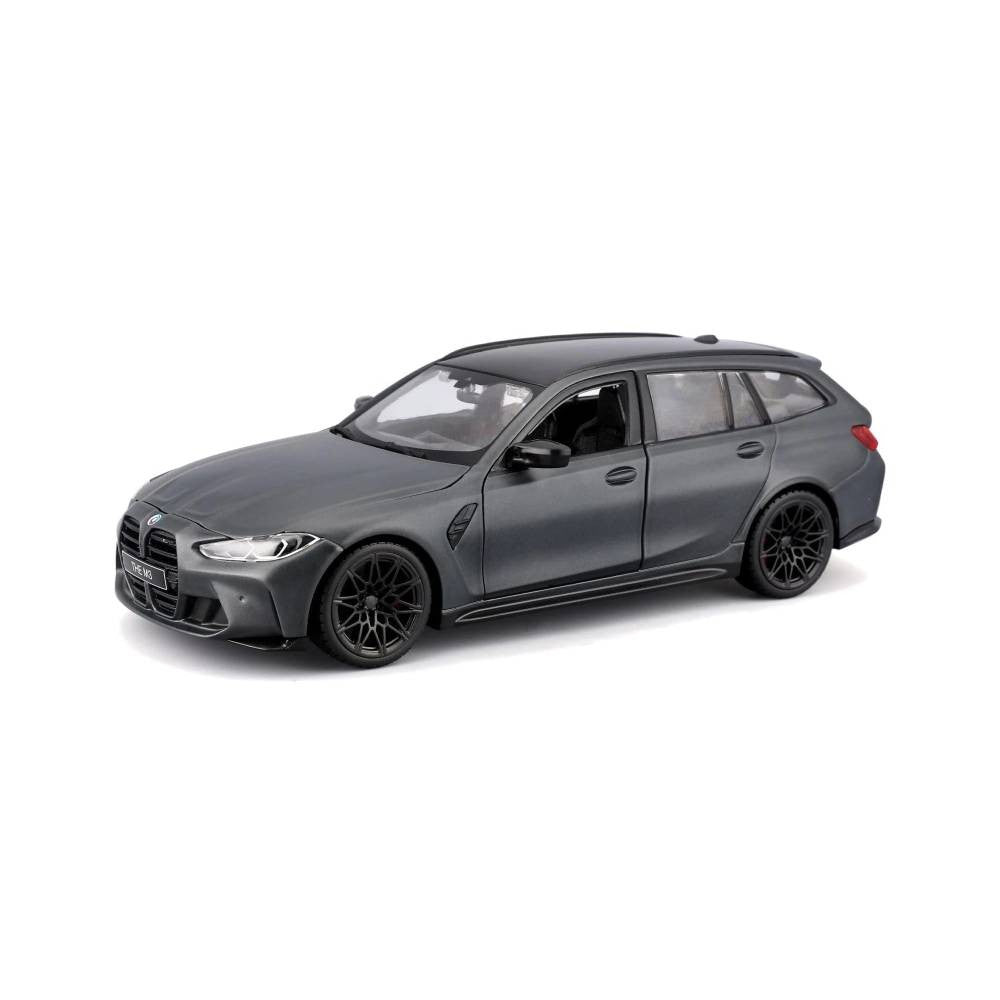 Bburago BMW M3 Touring 2023 1:24 Die-Cast Model Car - Matte Grey | 18-21112GRY