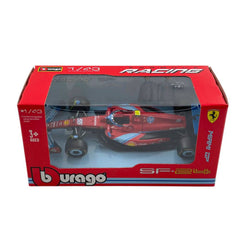 Bburago Ferrari SF-24 #55 Carlos Sainz Miami GP 2024 1:43 Die-Cast Model Car | 18-36844S
