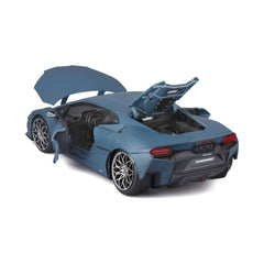 Bburago Lamborghini Temerario 2024 1:18 Die-Cast Model Car - Matte Blue