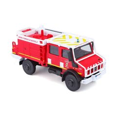 Bburago Mercedes-Benz Unimog U5000 Emergency Fire Truck 1:52 Die-Cast Model - Red
