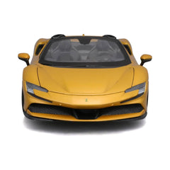 Bburago Ferrari SF90 Spider 1:18 Die-Cast Model Car - Gold
