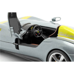 Bburago Ferrari Monza SP1 1:18 Die-Cast Model Car - Silver