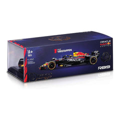 Bburago Red Bull RB19 #1 Max Verstappen 2023 1:24 Die-Cast Model Car with Hard Acrylic Showcase