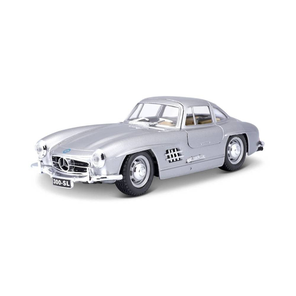 Bburago Mercedes-Benz 300 SL 1954 1:24 Die-Cast Model Car - Silver