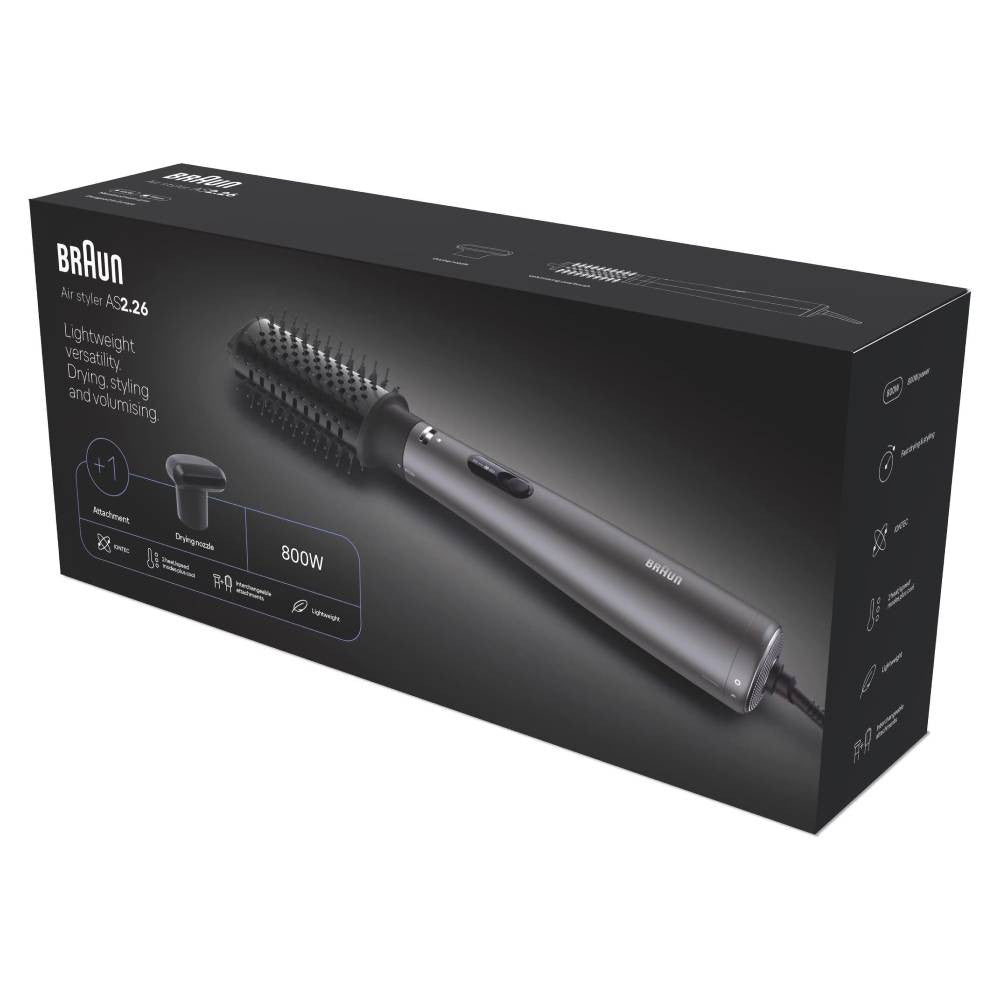 Braun Airstyler Airbrush Grey 800W | AS226E