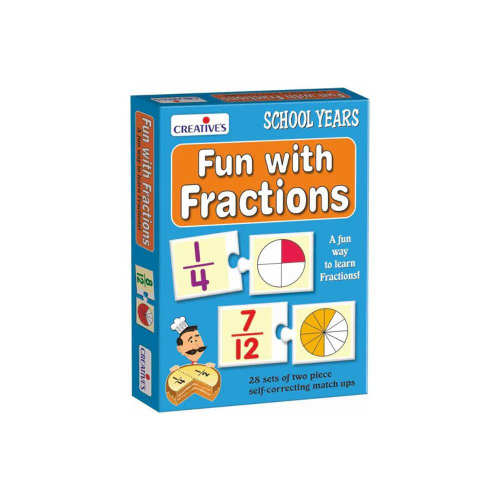 Creatives School Years Fun with Fractions | 0695