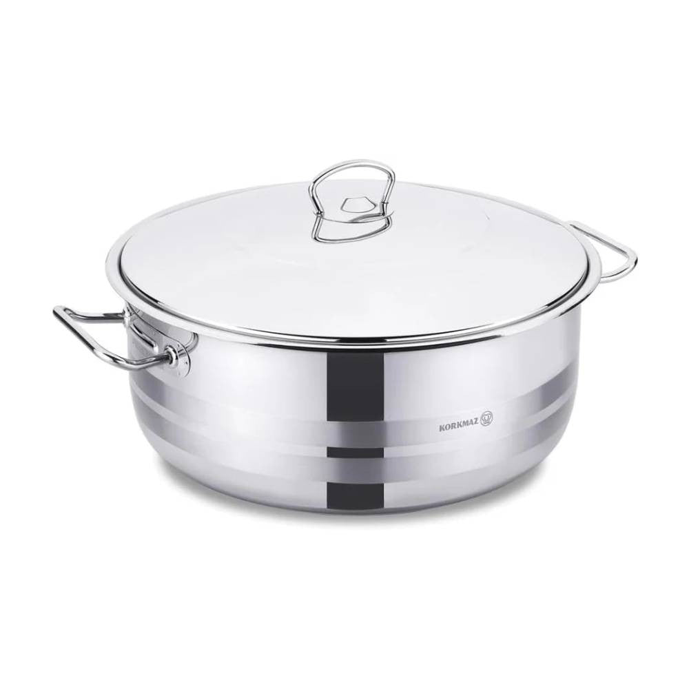 Korkmaz Mega Low Casserole 45L | A1951