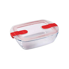 Pyrex Cook & Heat Glass Rectangular Dish With Lid | 214PH00