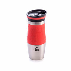 Benetton Travel Mug 400ML S/S Red Rainbow Be | BE-0298