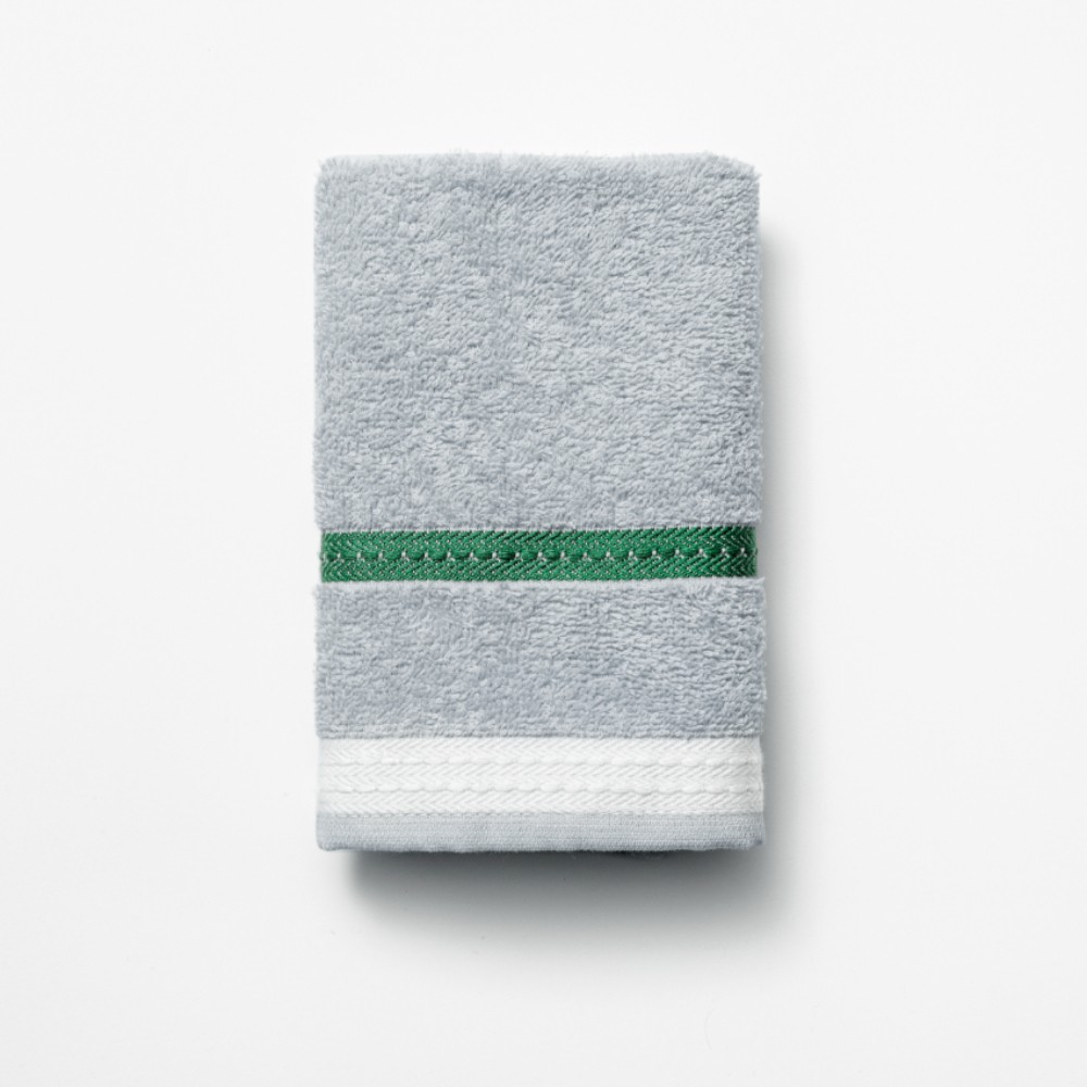Benetton Guest Towel 40x60cm 450Gsm 100% Cotton Light Grey | BE-2364