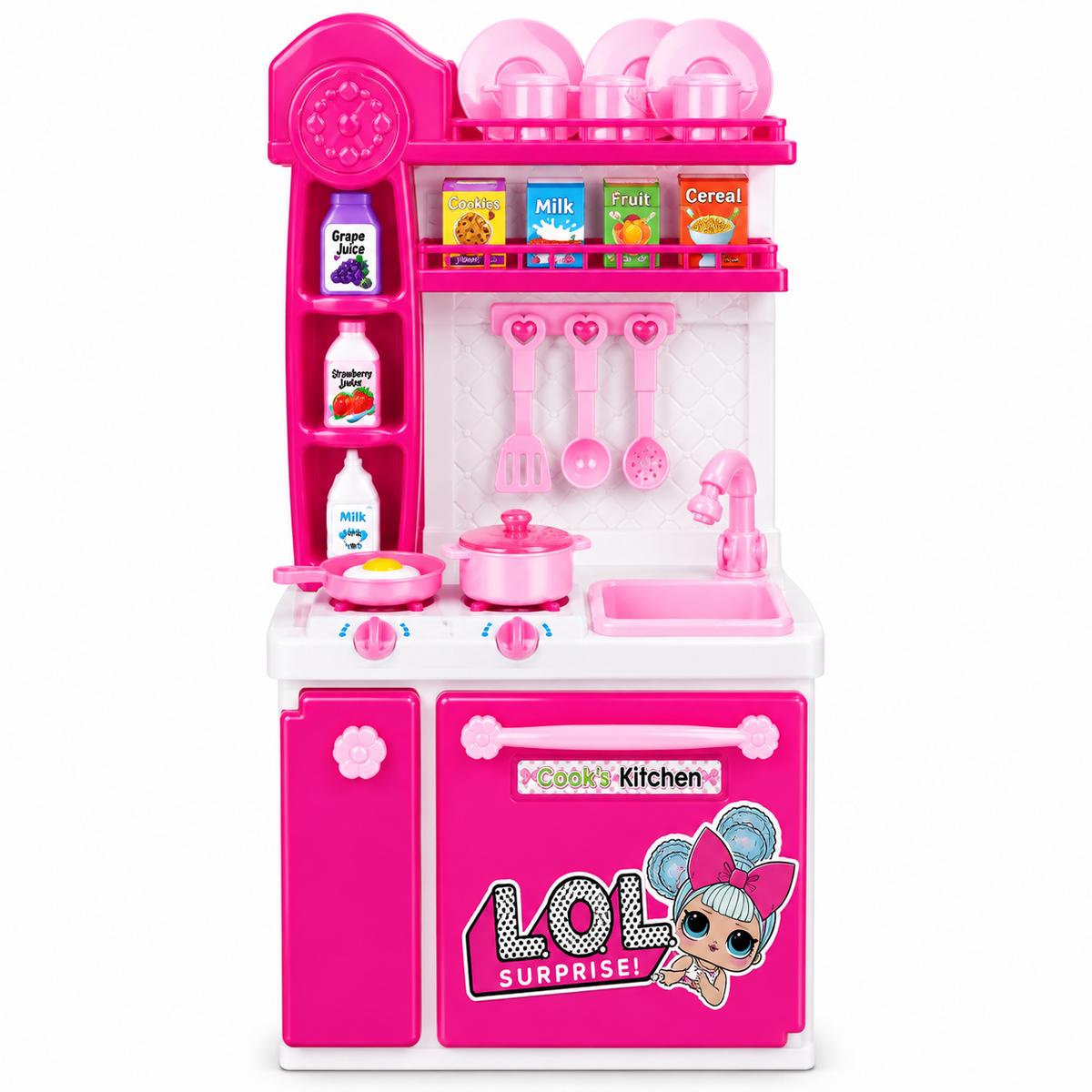 LOL Surprise Kitchen Series Pretend Play Kitchen Set | XHG82L