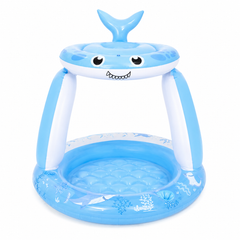 Ages 1-3 Shark Canopy Pool 95X95X102CM - 51477