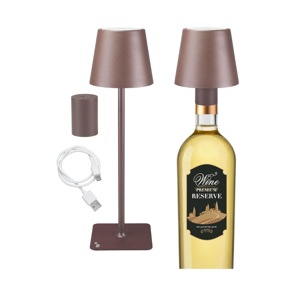 Beper 2-in-1 Wireless Table Lamp - Desk Touch Lamp | P201UTP120