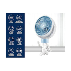 Beper Mini Rechargeable Tripod Fan | P206VEN430