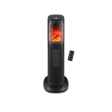 Beper Ptc Tower Fan Heater - Led Flame | P203TER010