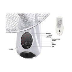 Beper Wall Fan With Remote Control | P206VEN600