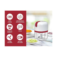 Beper Usb Rechargeable Food Chopper | P102ROB050
