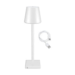 Beper Rechargeable Table Lamp, White  | P201UTP102