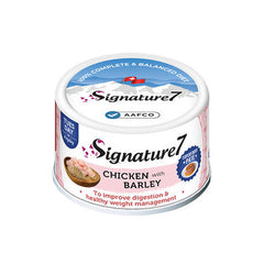 Signature 7 Cat Chicken with Barley Pâté 80g - 0653871285344 (الثلاثاء) | CAN024