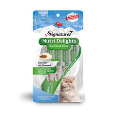 Signature 7 Nutri Delights دجاج بصلصة الكريمة مع بذر الكتان (4×15جم) - 0753692081856 (الأربعاء) | CRE013