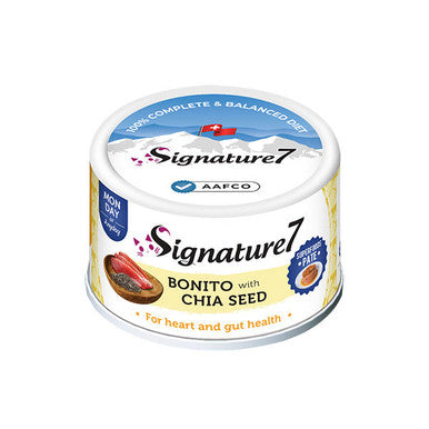 Signature 7 تونة كات بونيتو مع بذور الشيا باتيه 80 جم | CAN023 | 0653871285337