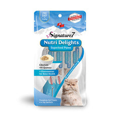 Signature 7 Nutri Delights Cream Sauce Chicken with Quinoa 4×15g - 0753692081801 (الجمعة) | CRE014