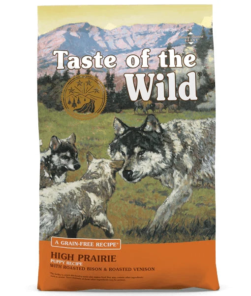 Taste of the Wild High Prairie Puppy Roasted Bison & Roasted Venison Dry Dog Food