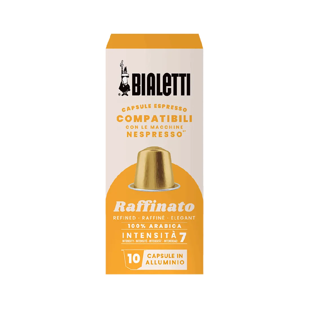 Bialetti Raffinato Aluminum Nespresso Compatible Capsules 10pcs | BIA96080453