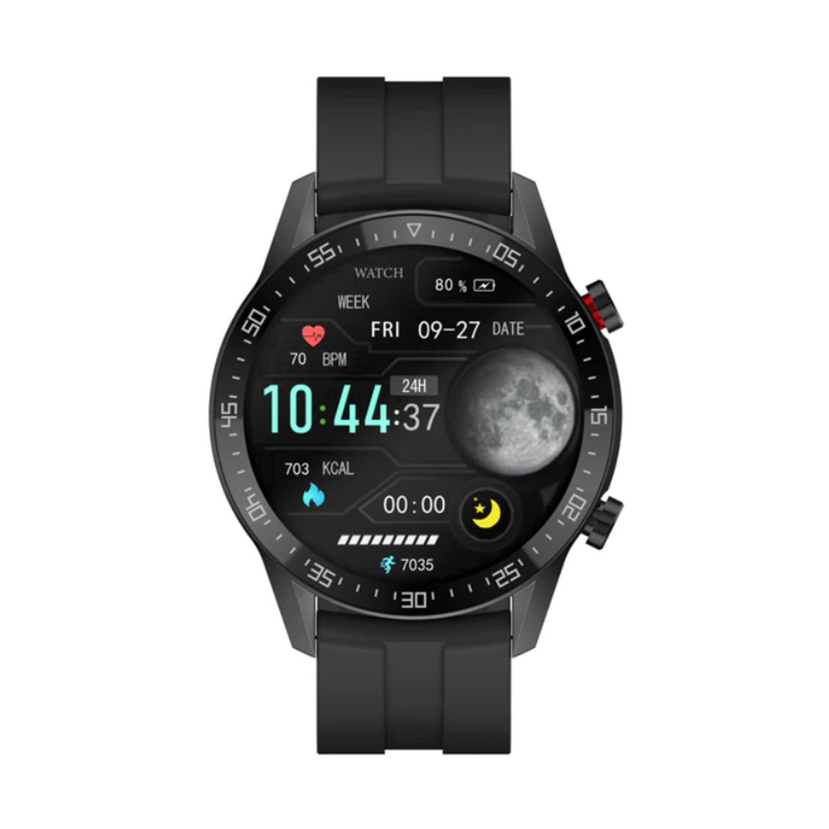 Blulory Smart Watch Glifo G5, Black | Glifo G5