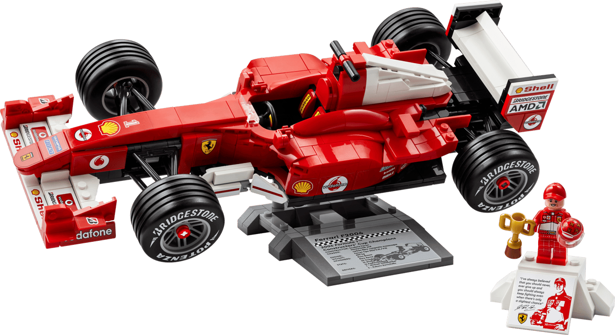 LEGO Icons Ferrari F2004 & Michael Schumacher | 11375