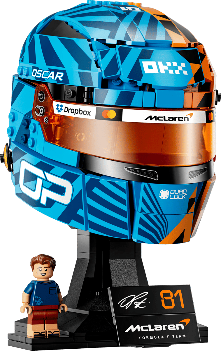 LEGO McLaren Mastercard F1 Team Oscar Piastri Helmet | 43017