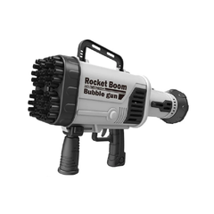 Rocket Boom 64 Holes Bubble Gun - Black |  AL2087