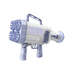 Rocket Boom 64 Holes Bubble Gun - Purple |  AL2087