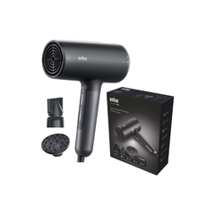 Braun Hairdryer Hd4.2 Hair Dryer - Electro Black | BRHD425SDE