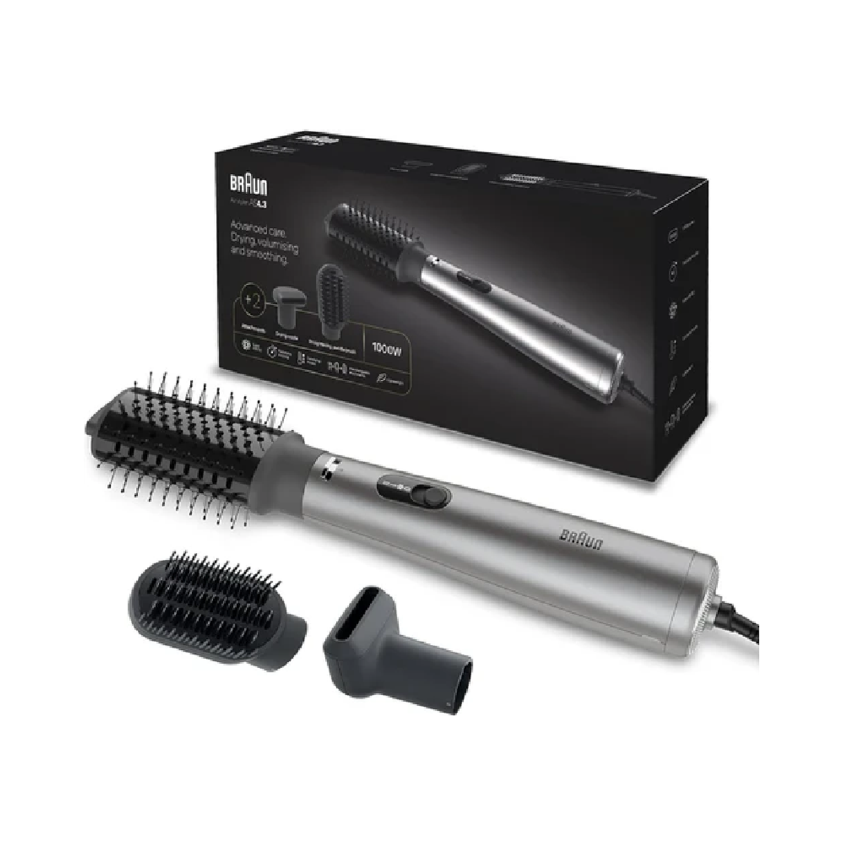 Braun Airstyler AS4.3 Air Brush - Ionic Grey | BRAS430SDE