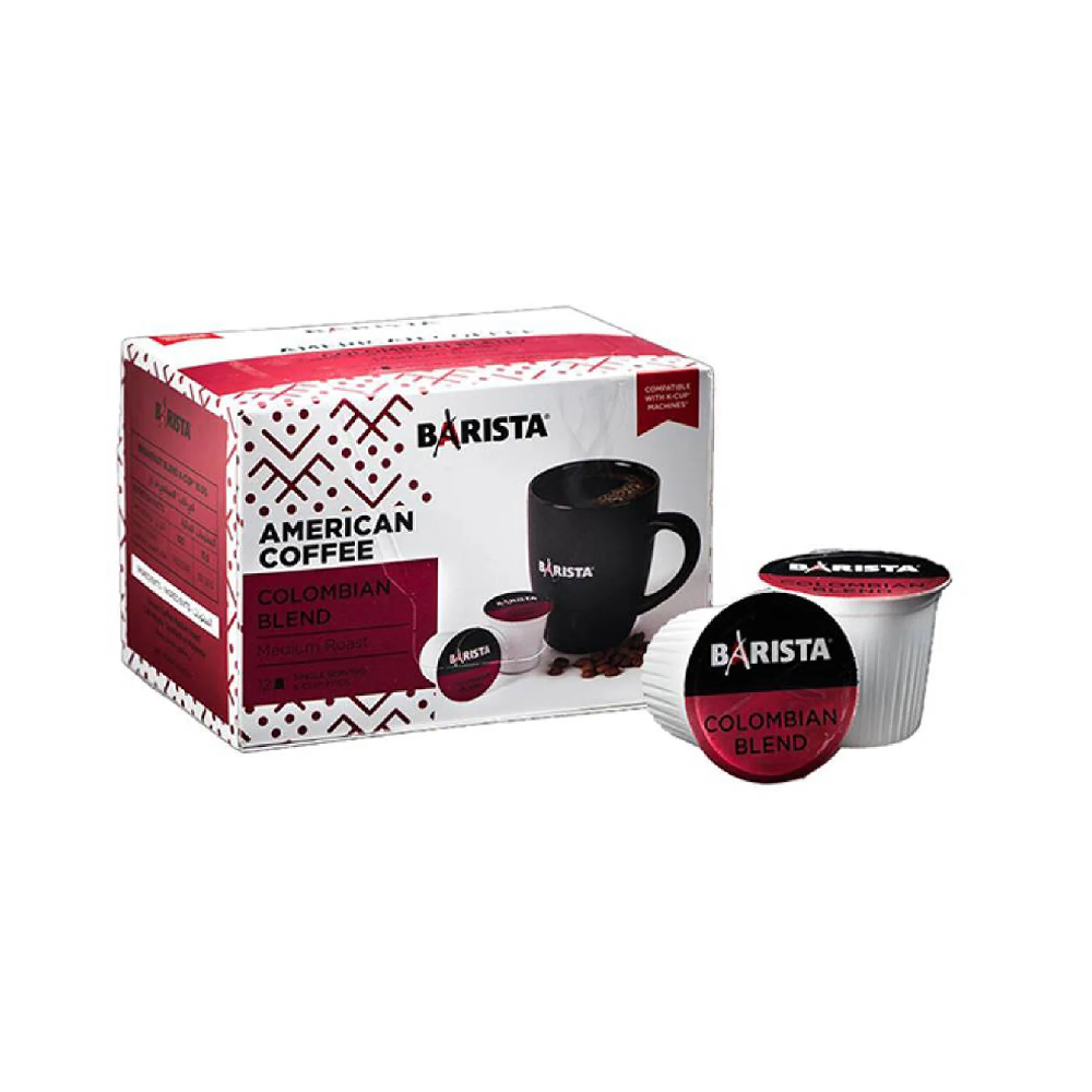 Barista - Cup Colombian Blend – American Coffee 12 Caps/box | K-C002