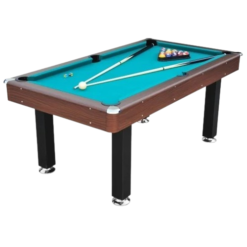 Billiard Pool Table with Cues, Balls & Triangle Rack | BT-3007